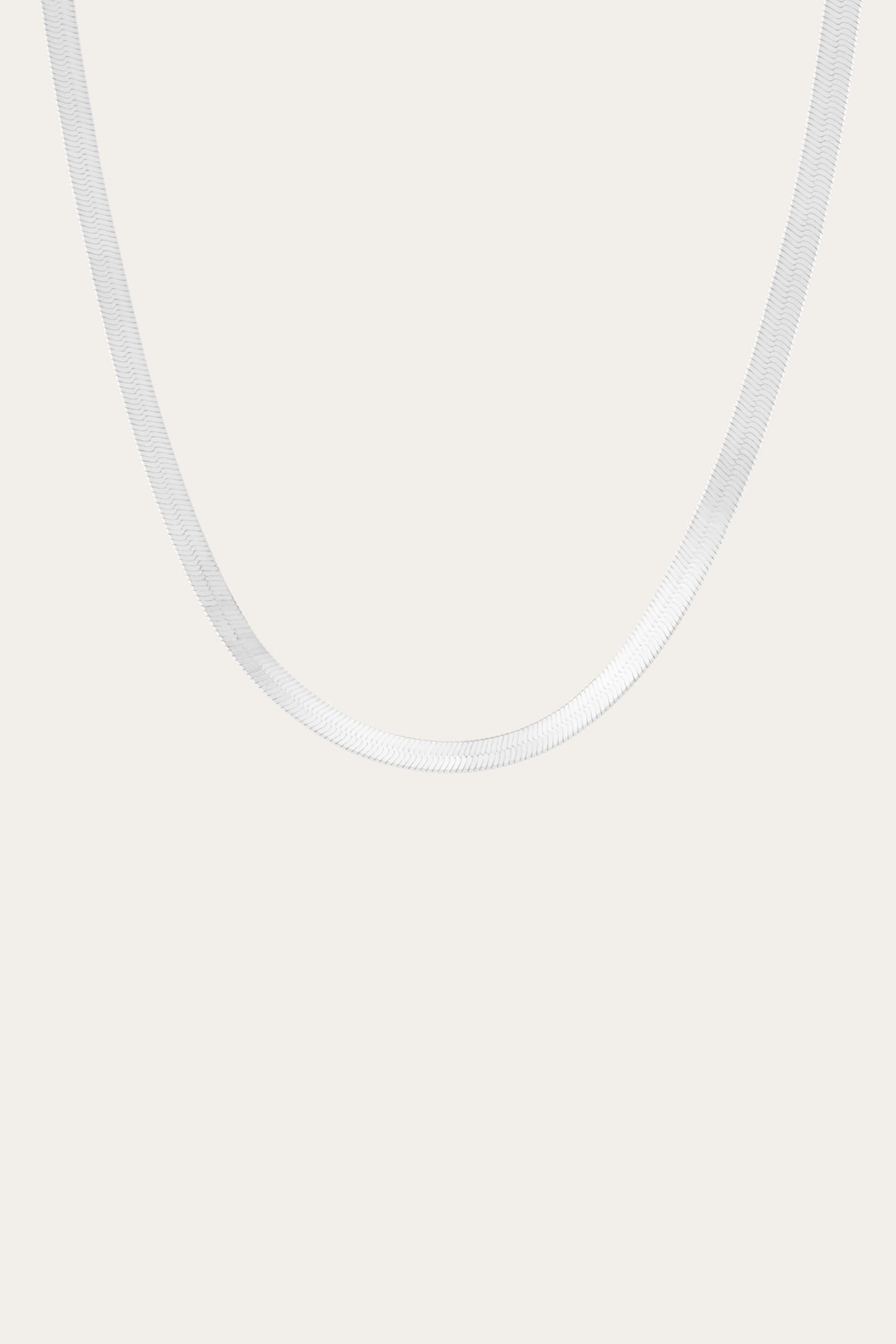 Aurate x Frye: Bold Herringbone Necklace