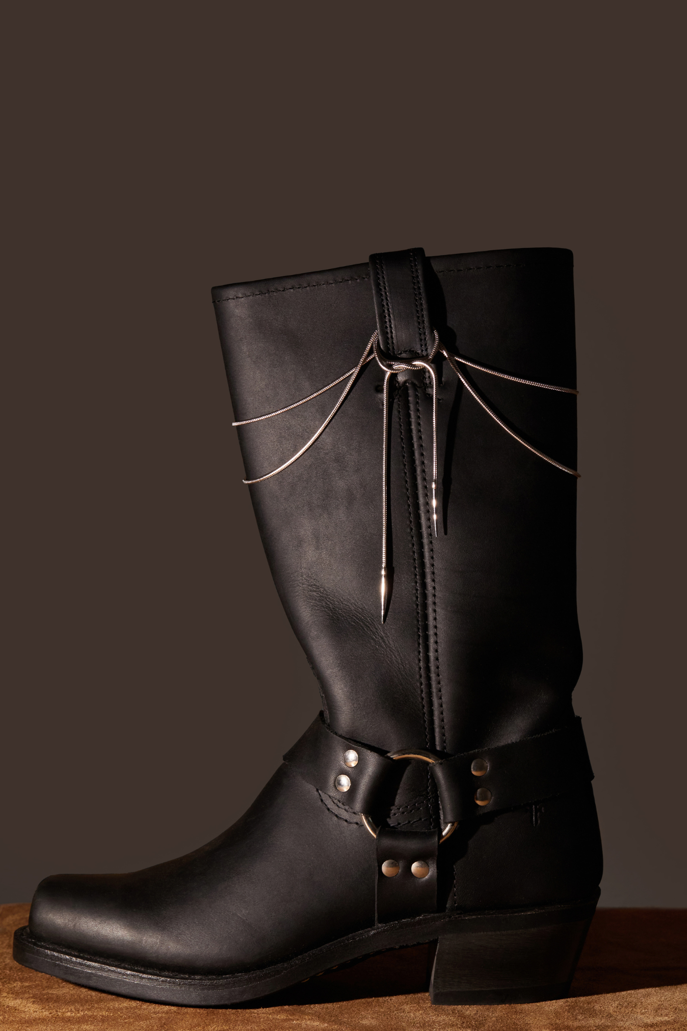 Aurate x Frye: Lasso Wrap Necklace