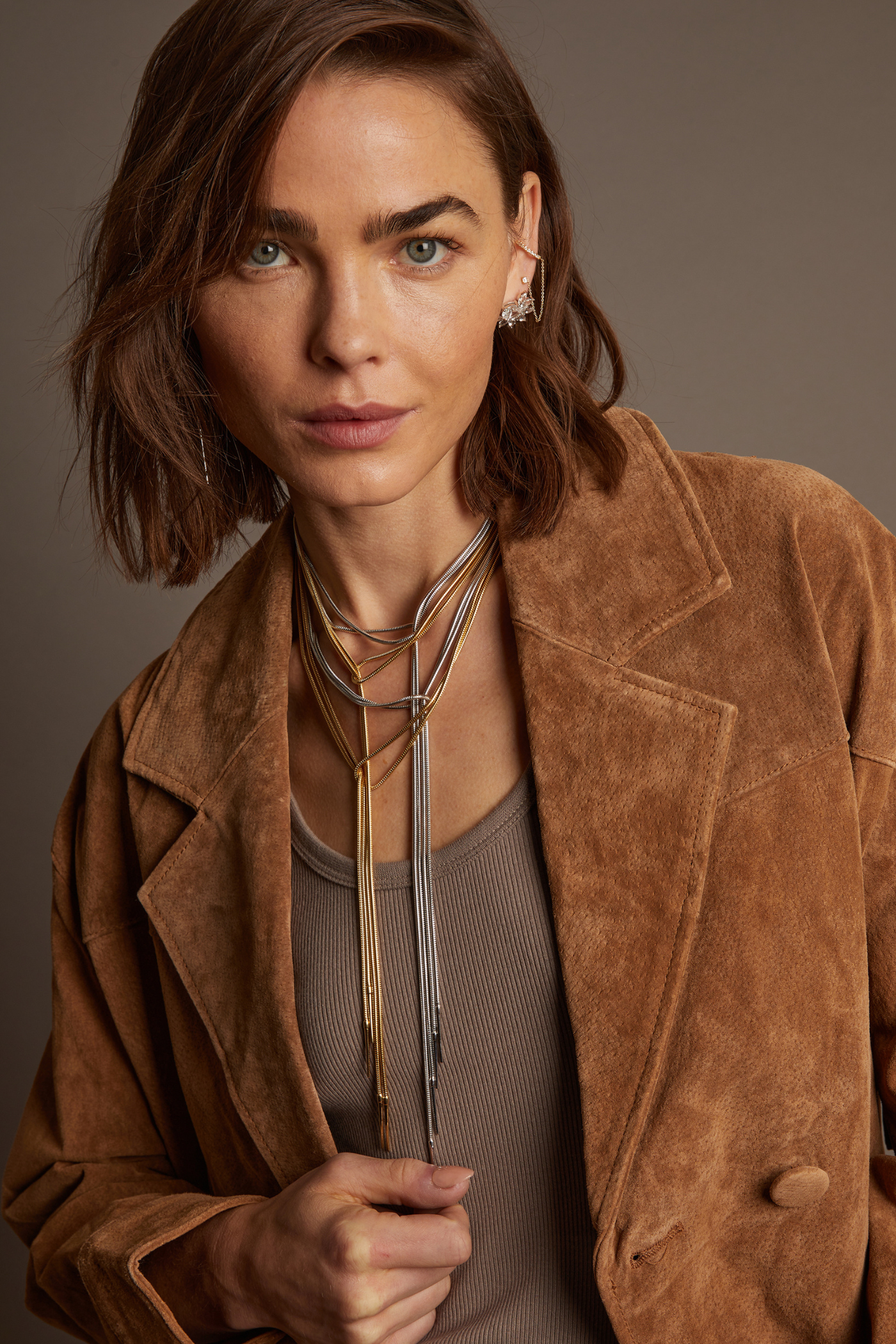 Aurate x Frye: Lasso Wrap Necklace