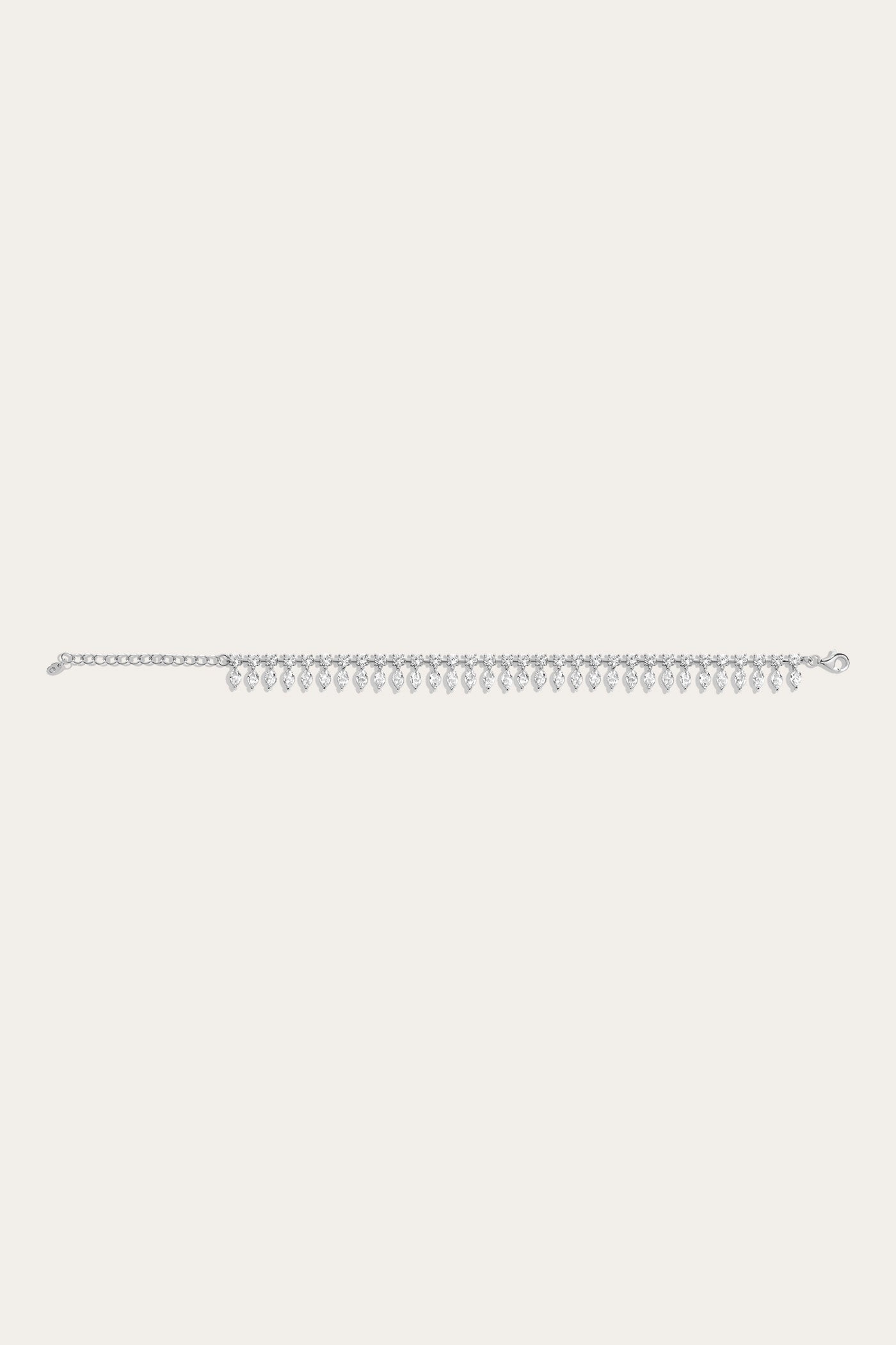 Aurate x Frye: Marquise Fringe Bracelet