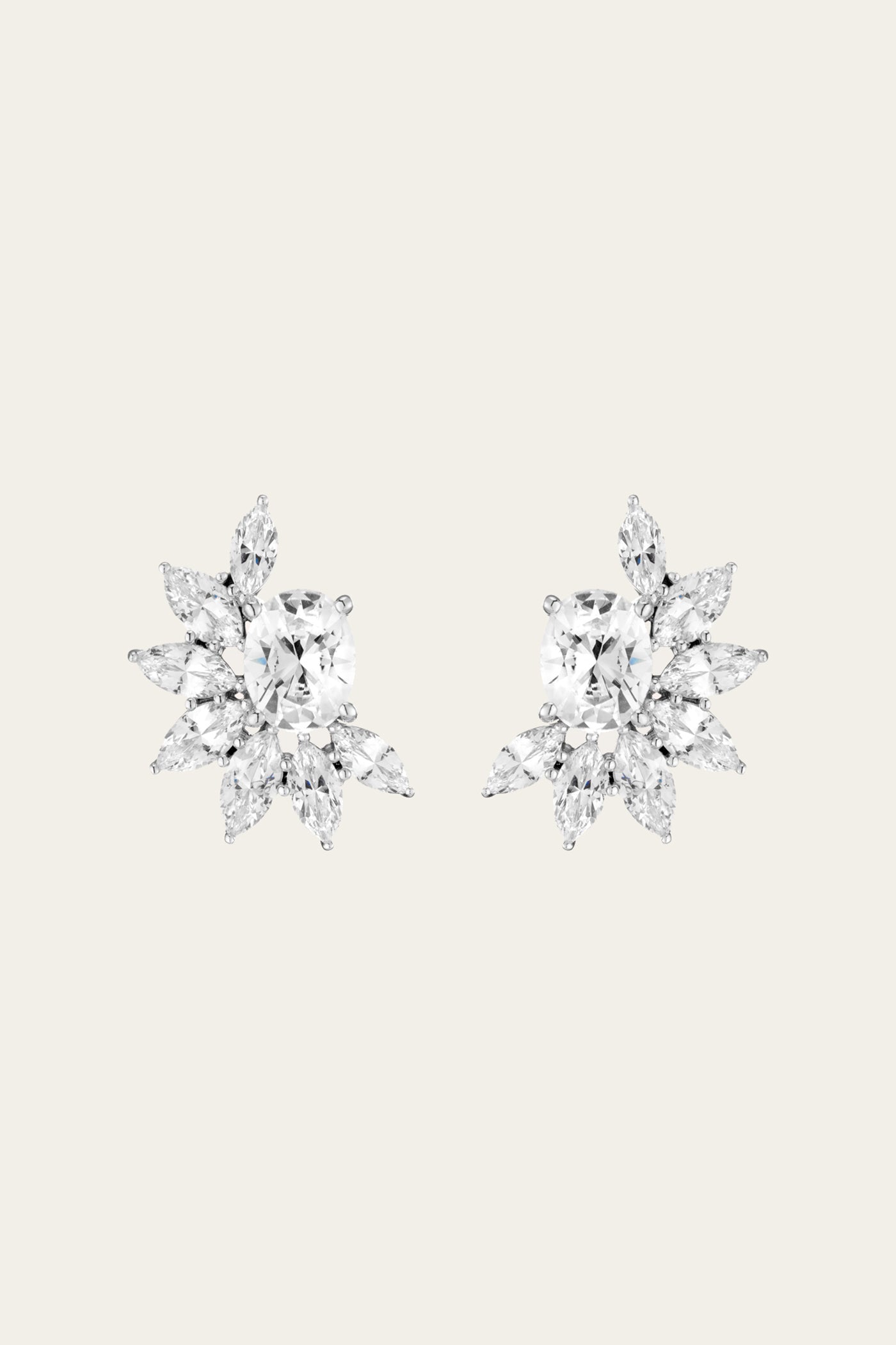 Aurate x Frye: Marquise Fringe Earrings