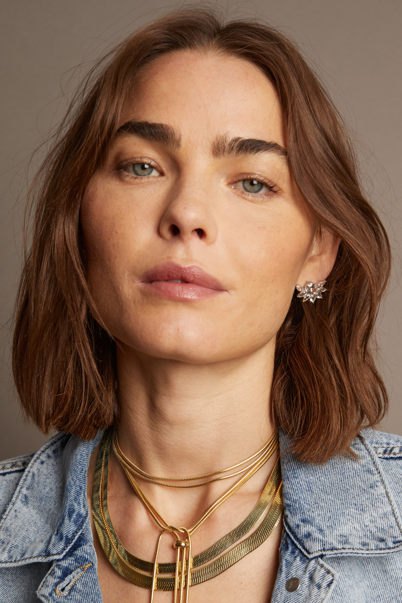 Aurate x Frye: Marquise Fringe Earrings