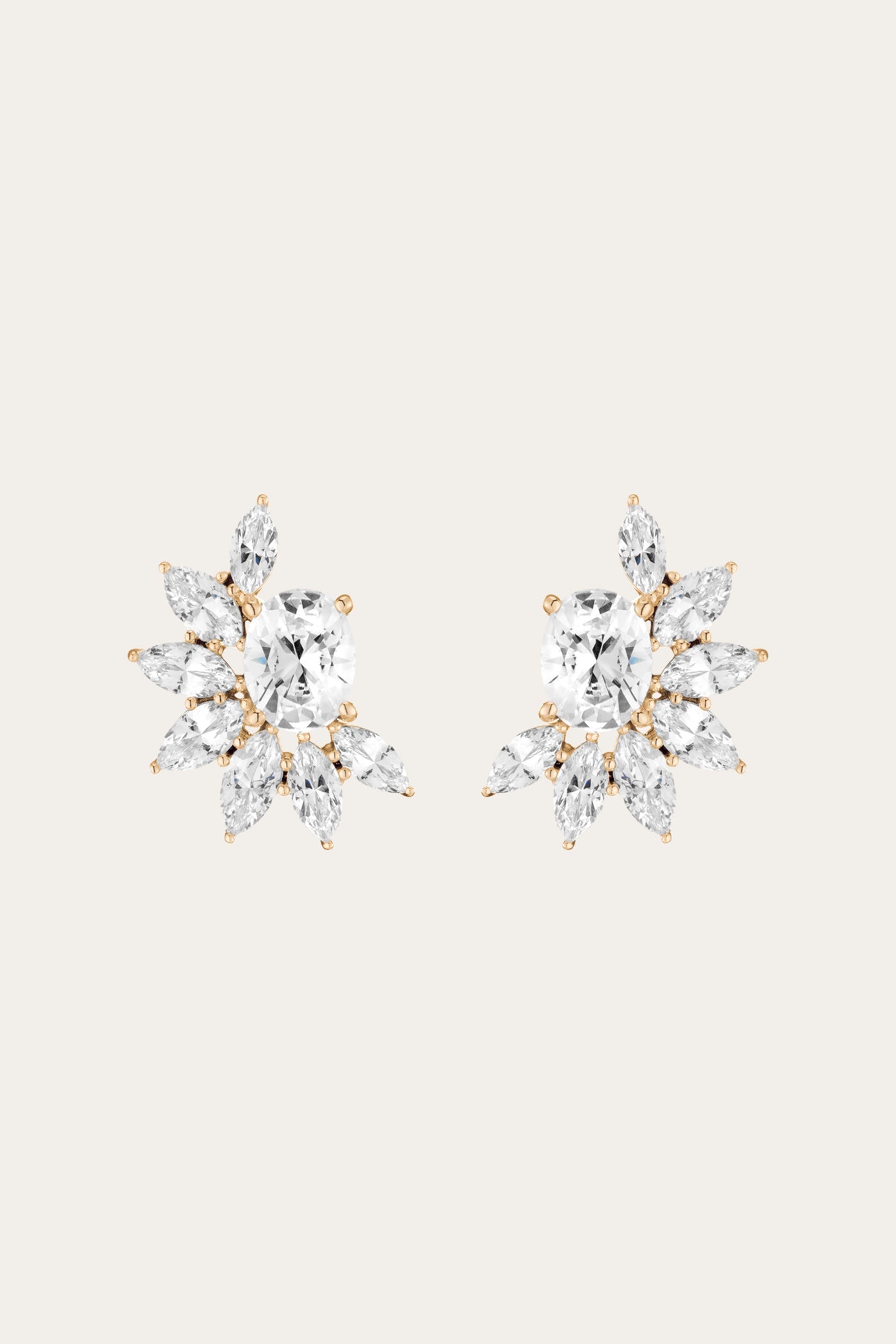 Aurate x Frye: Marquise Fringe Earrings