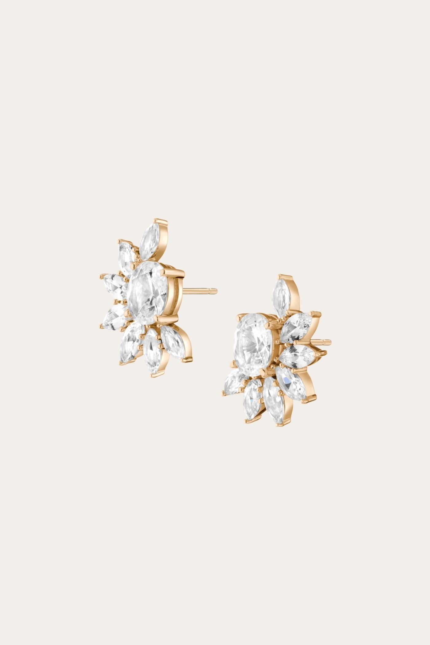 Aurate x Frye: Marquise Fringe Earrings