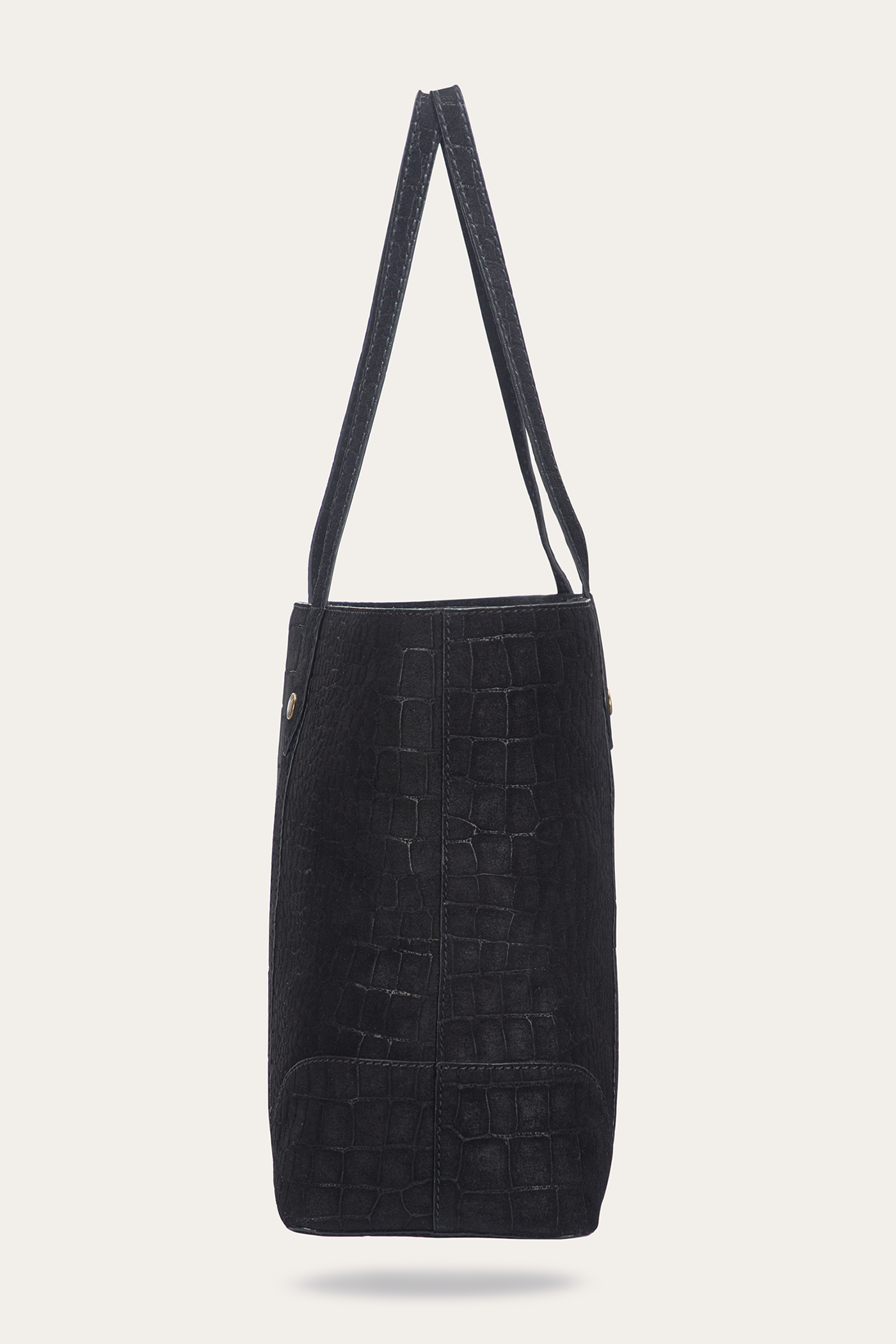 Melissa Sueded Croco Shopper