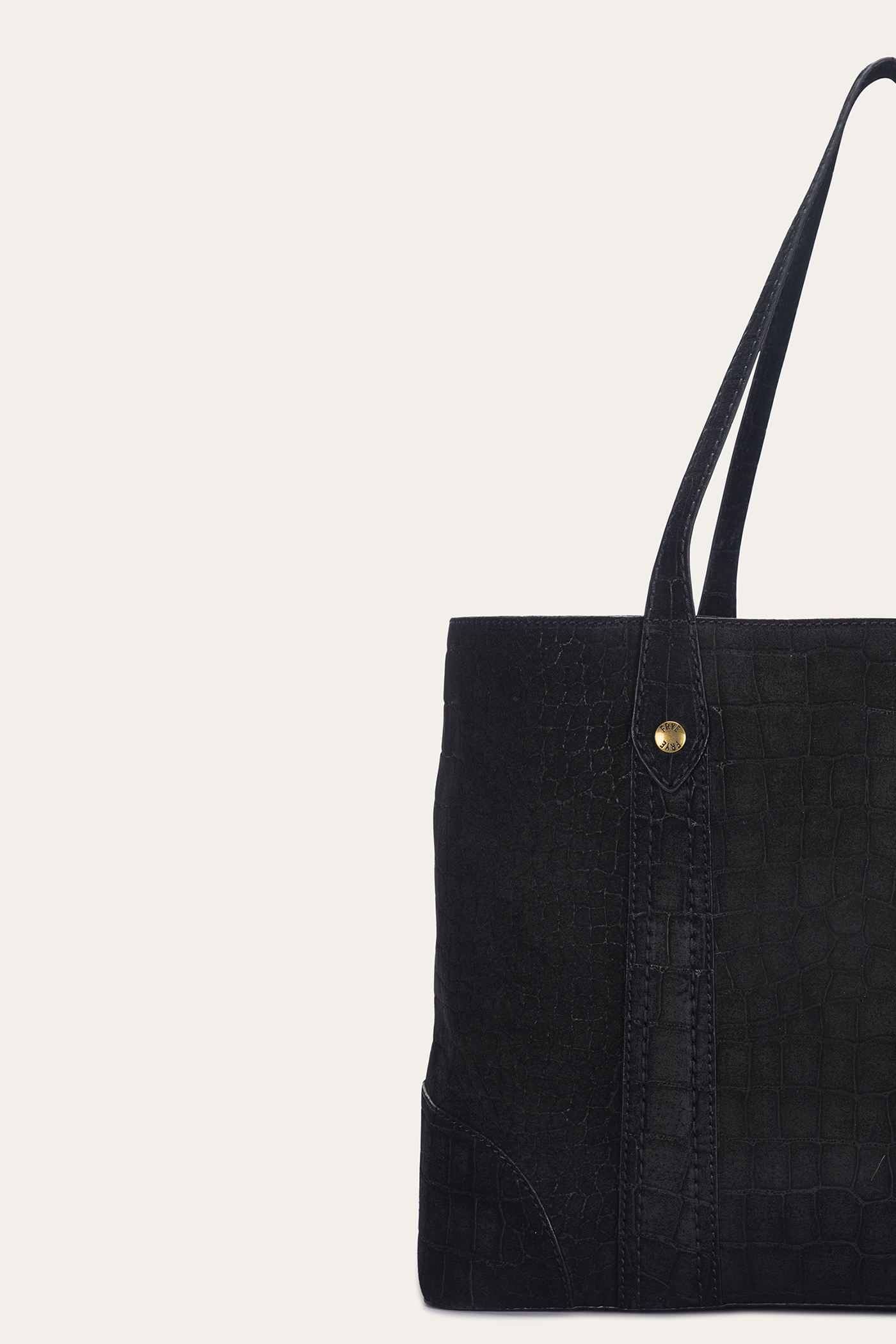 Melissa Sueded Croco Shopper