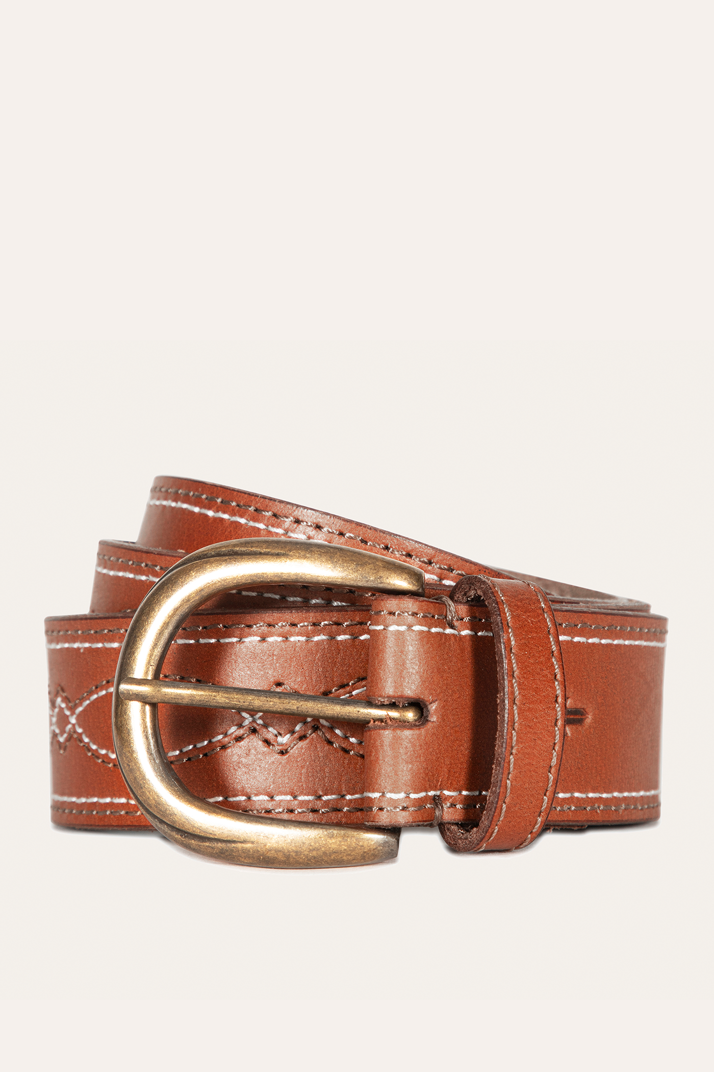 40mm Belt 2 tone Stitch