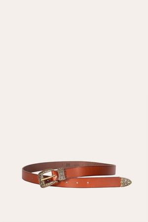 25mm Logo Western Belt