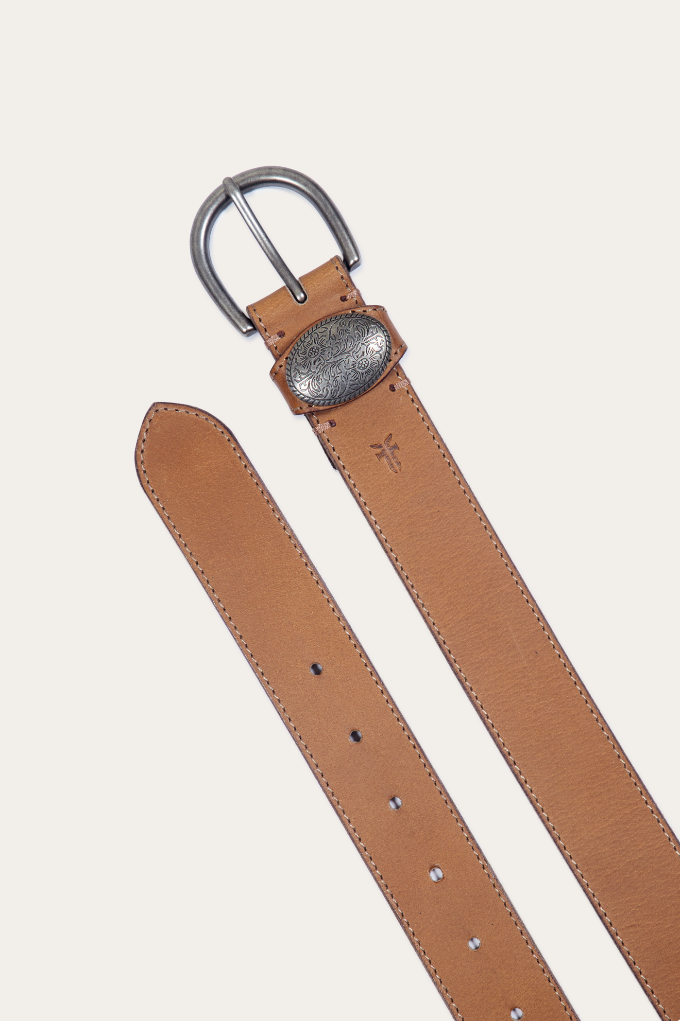 35 Mm Belt With Concho On Loop
