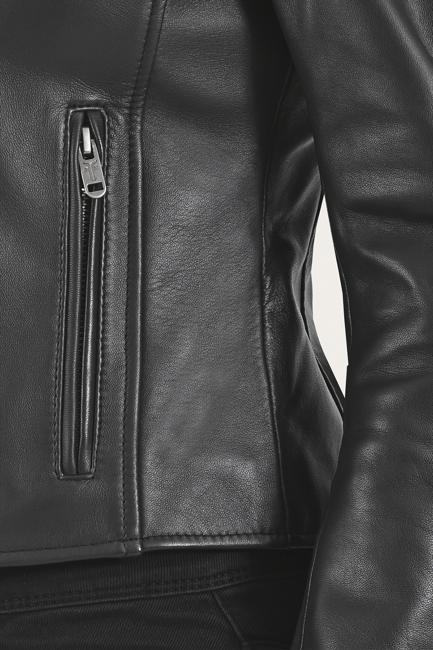 Heathe Leather Jacket