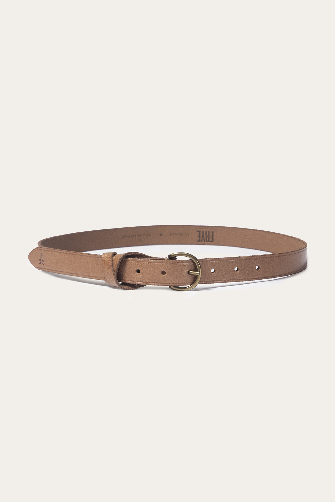 Frye Women’s Brown XL Belt Brown 25mm Belt | The Frye Company main image 2