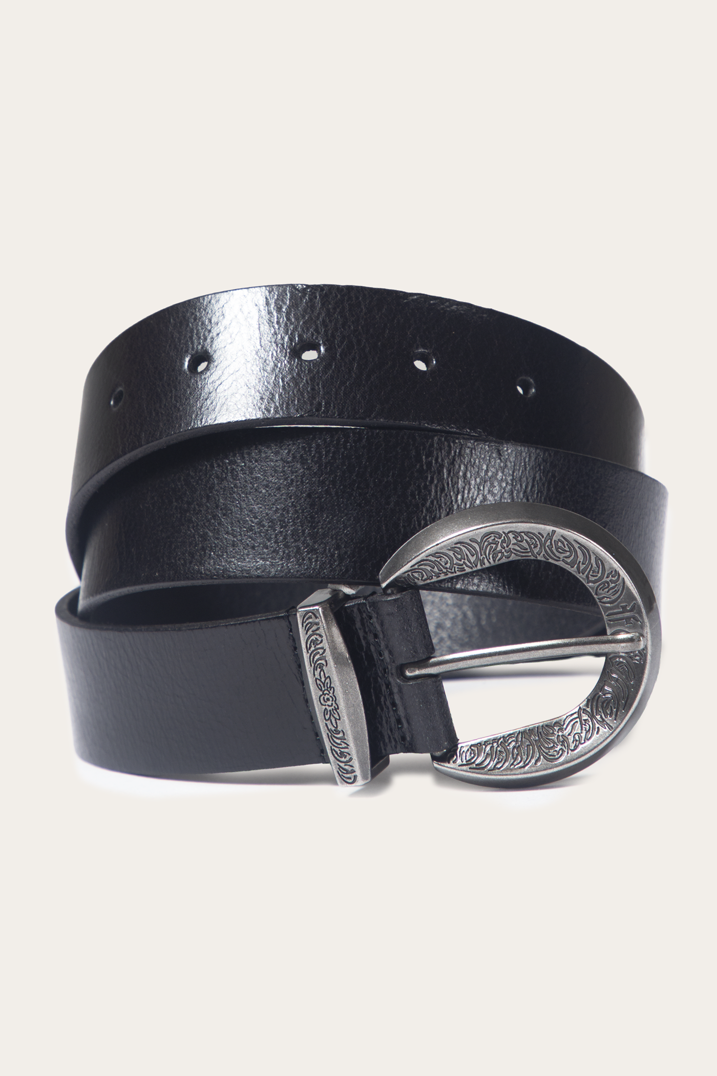 35mm Engraved Buckle Belt