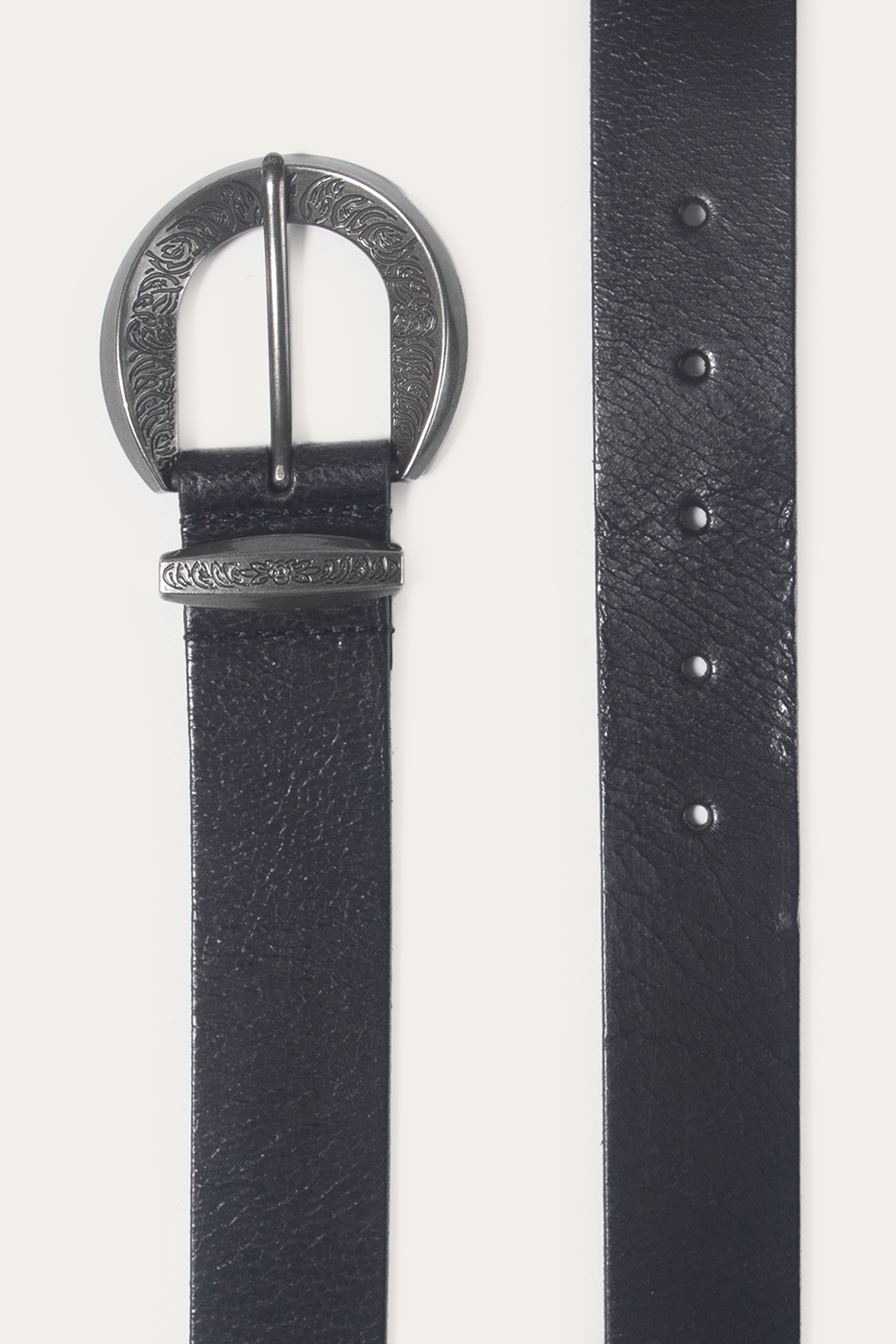 35mm Engraved Buckle Belt