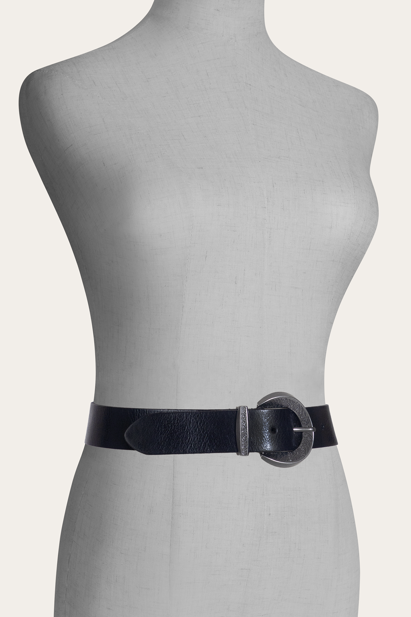 35mm Engraved Buckle Belt