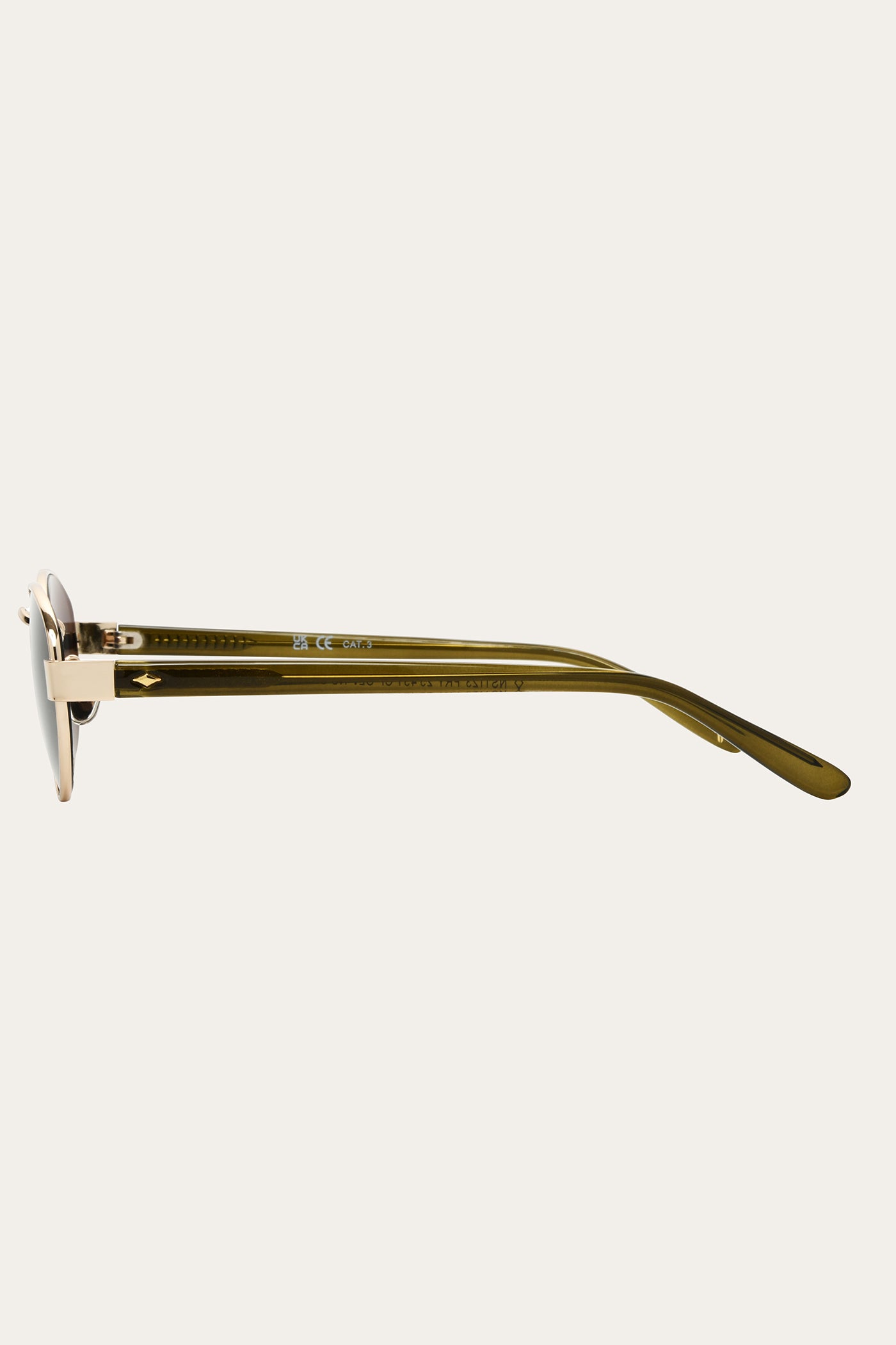 Savannah Olive Gold Sunglasses