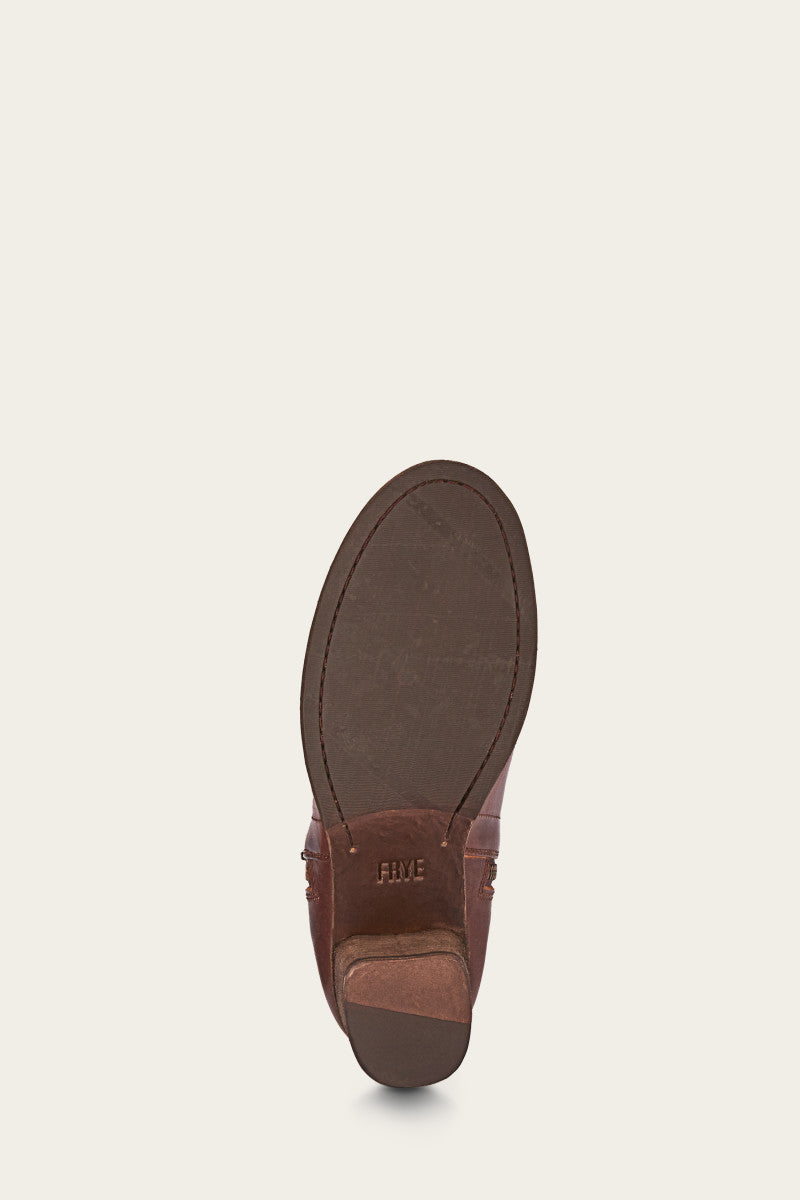 Addie Double Zip - Cognac - Sole