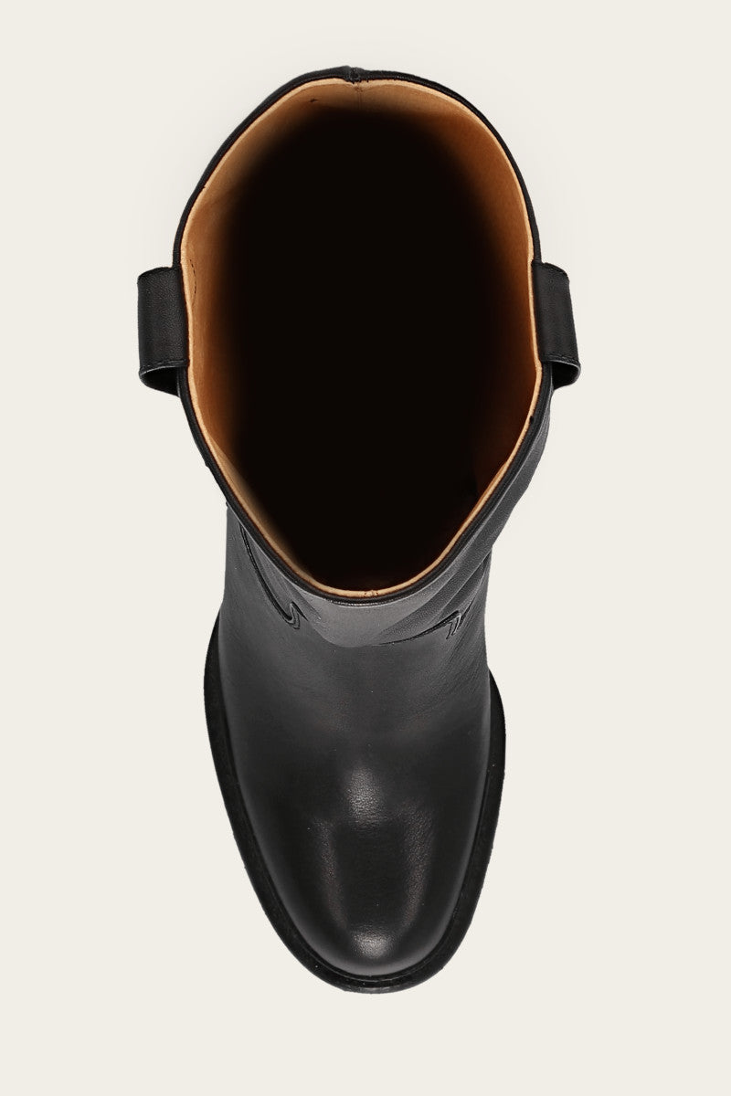 Alex Slouchy Mid - Black - Top Down