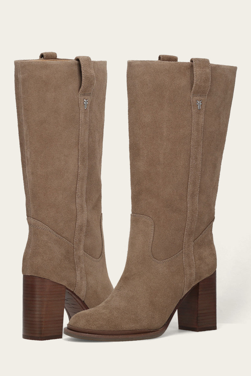 Alex Slouchy Mid - Dark Taupe - Pair
