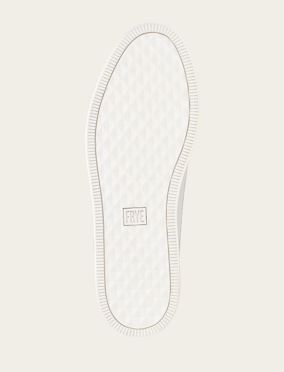 Astor Cap Toe Low Lace - White - Sole