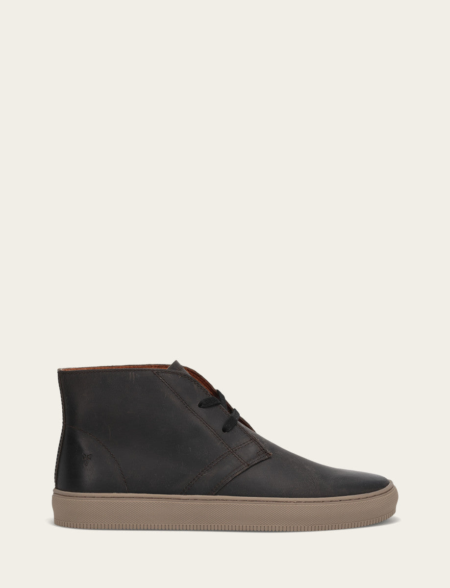 Astor Chukka - Antiqued Black - Outside