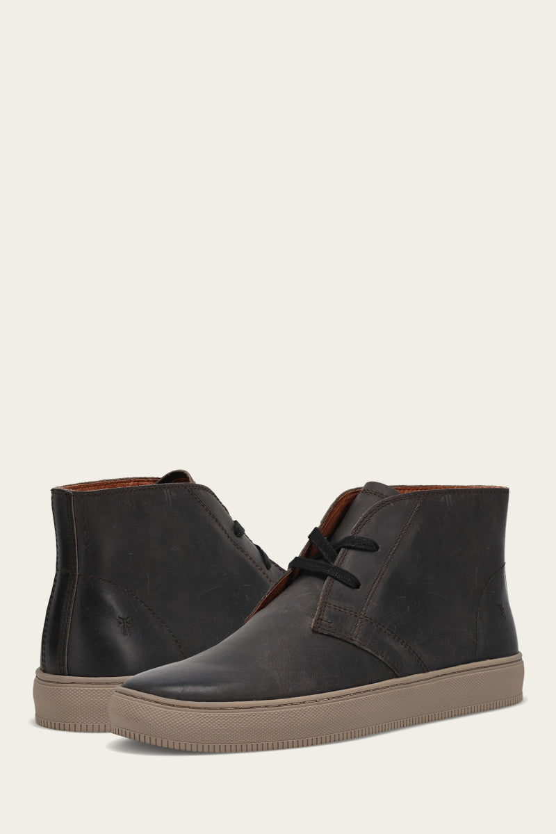 Astor Chukka - Antiqued Black - Pair