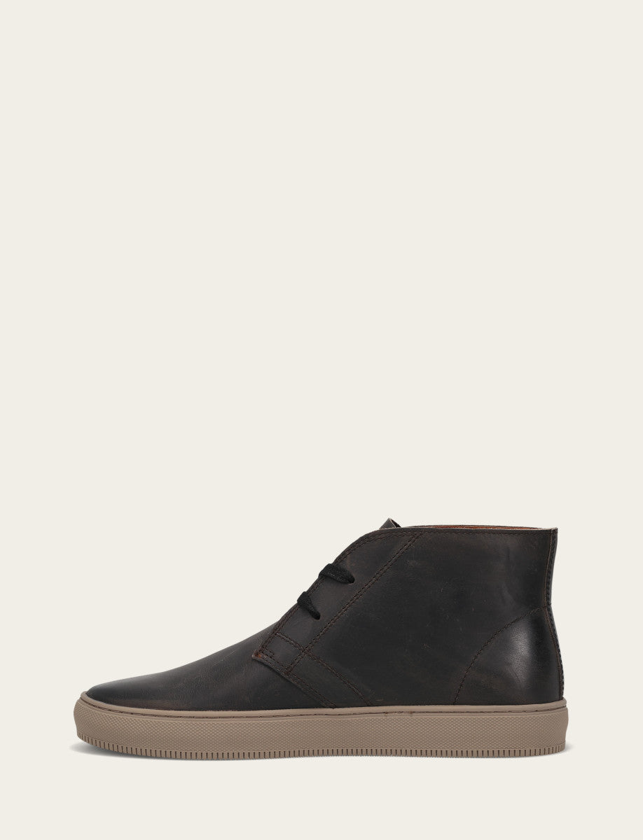 Astor Chukka - Antiqued Black - Inside