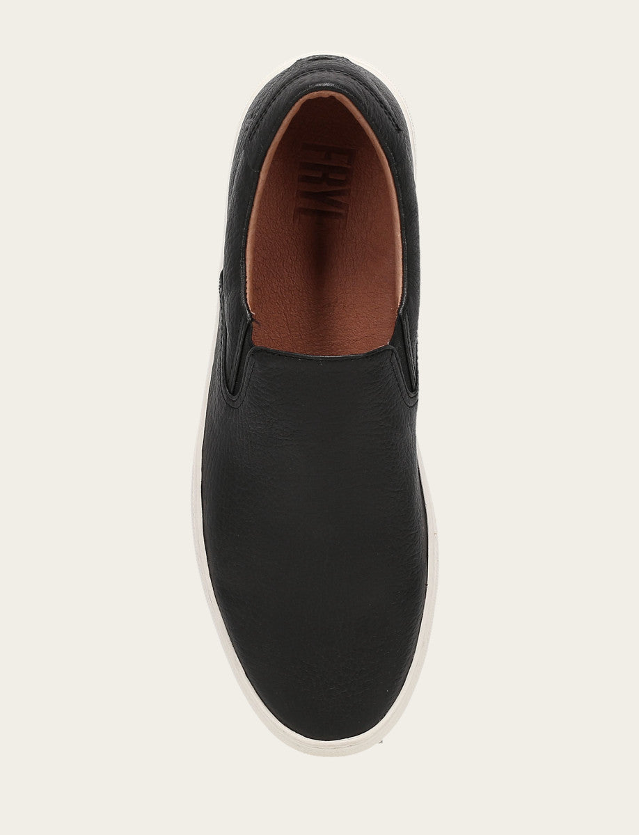 Astor Gore Slip On - Black - Top Down