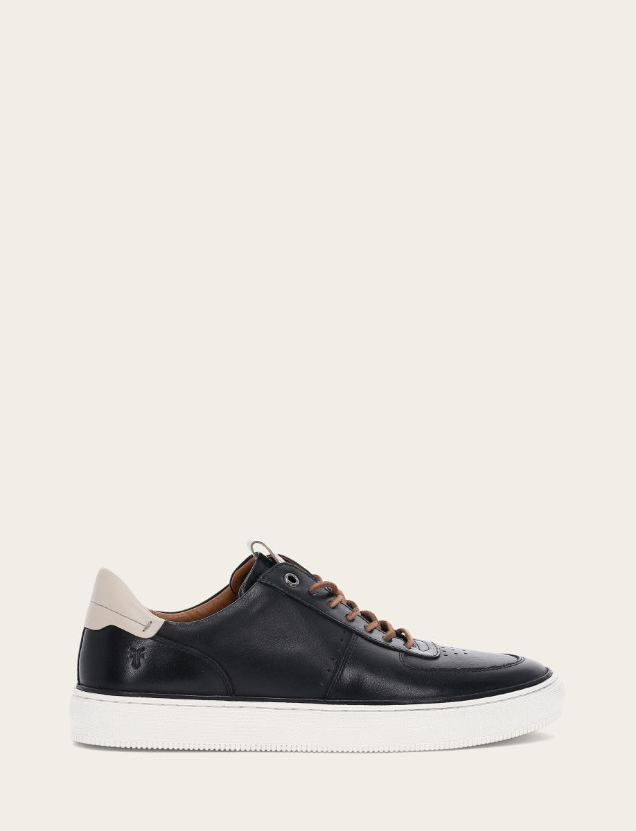 Astor Low Lace Court - Black - Outside