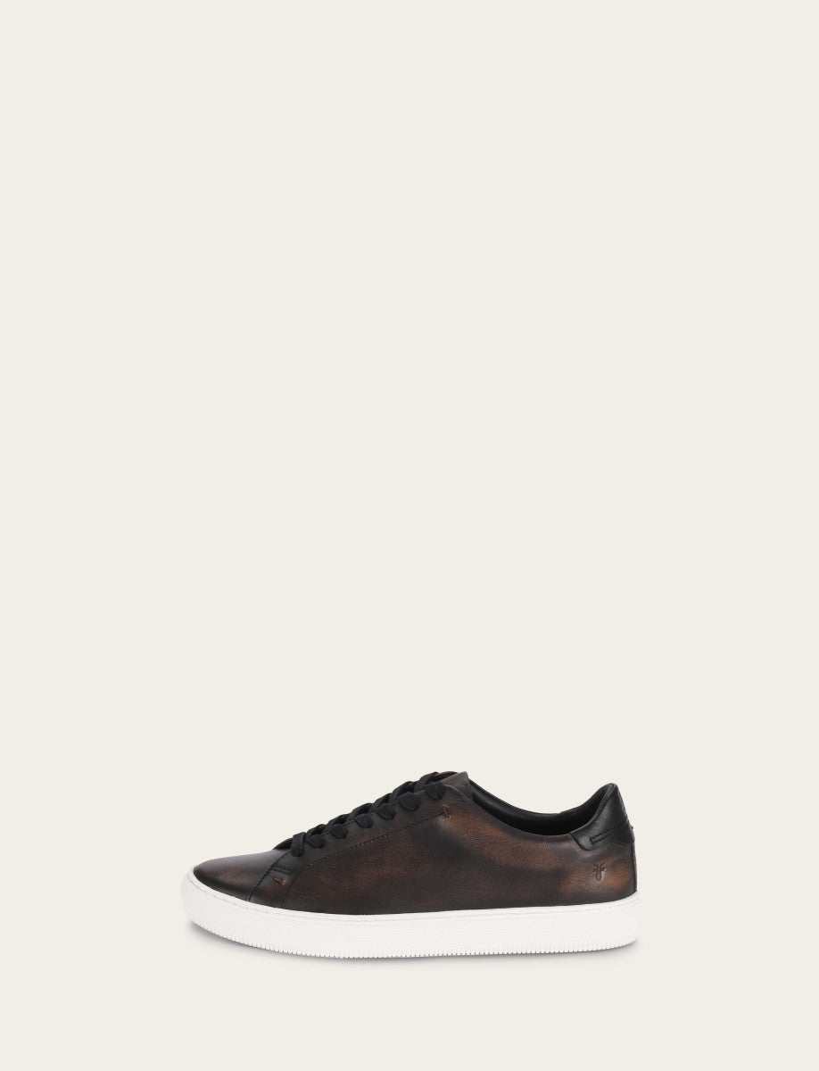 Astor Low Lace - Antiqued Black - Inside