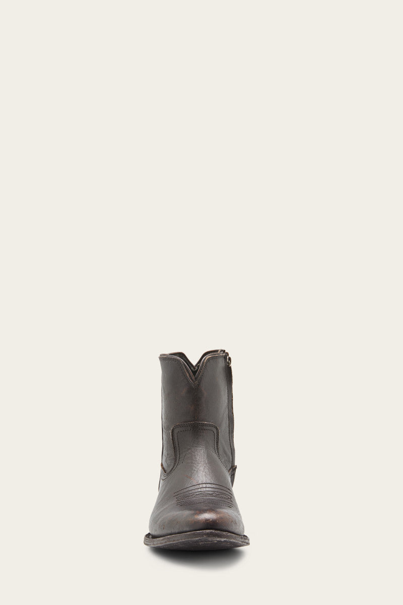 Austin Inside Zip - Antique Black - Front