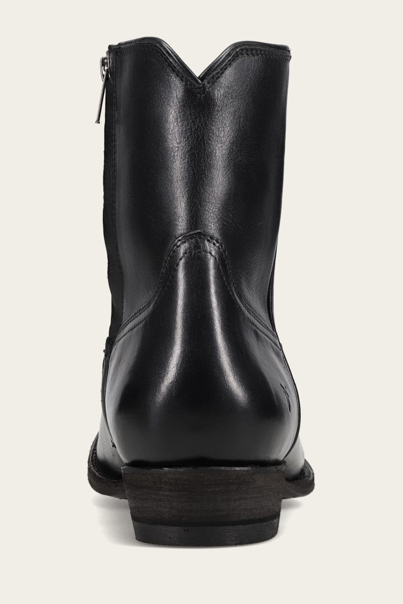 Austin Inside Zip - Black - Back