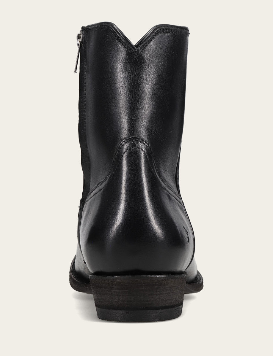 Austin Inside Zip - Black - Back