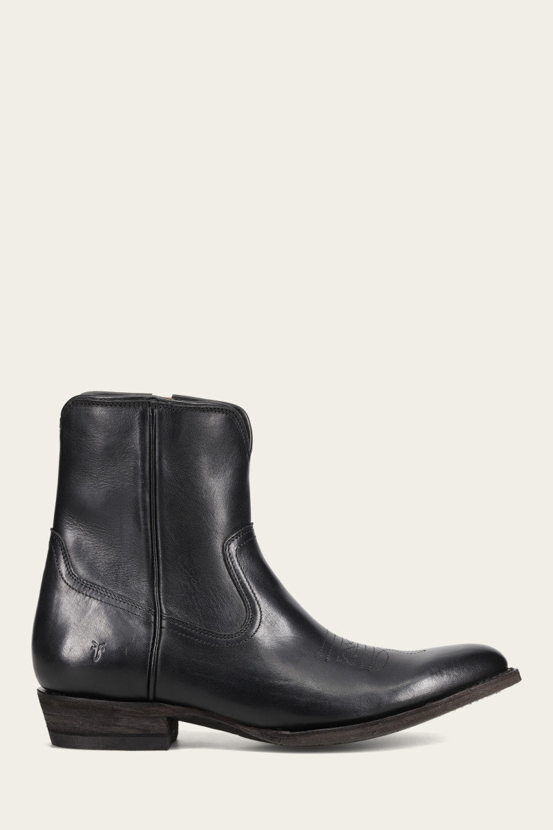 Austin Inside Zip - Antique Black - Outside