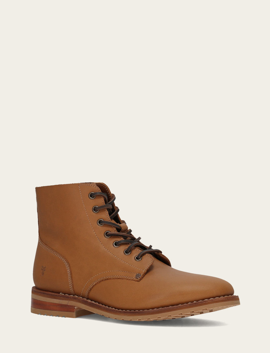 Barrett Lace Up - Golden Rod - Hero