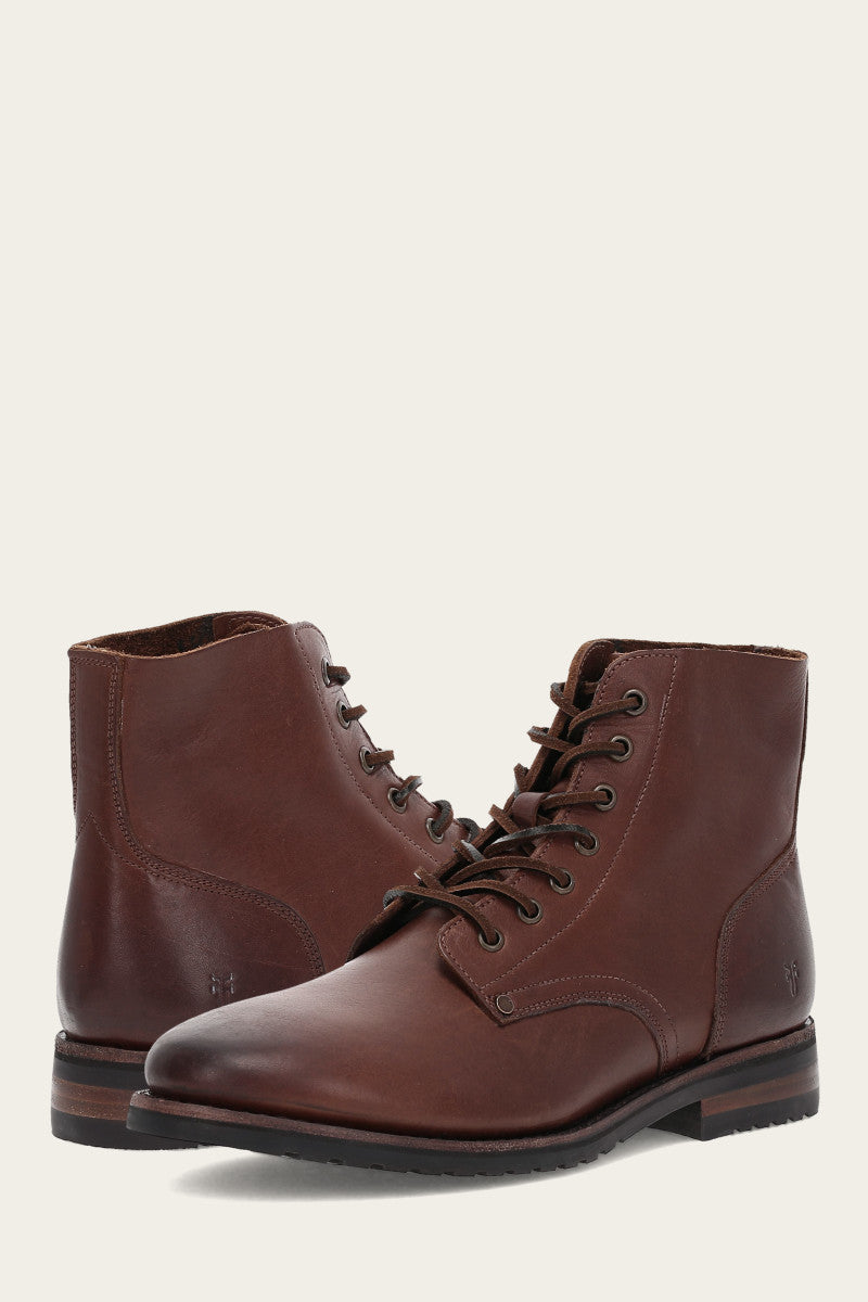 Barrett Lace Up - Cognac - Pair
