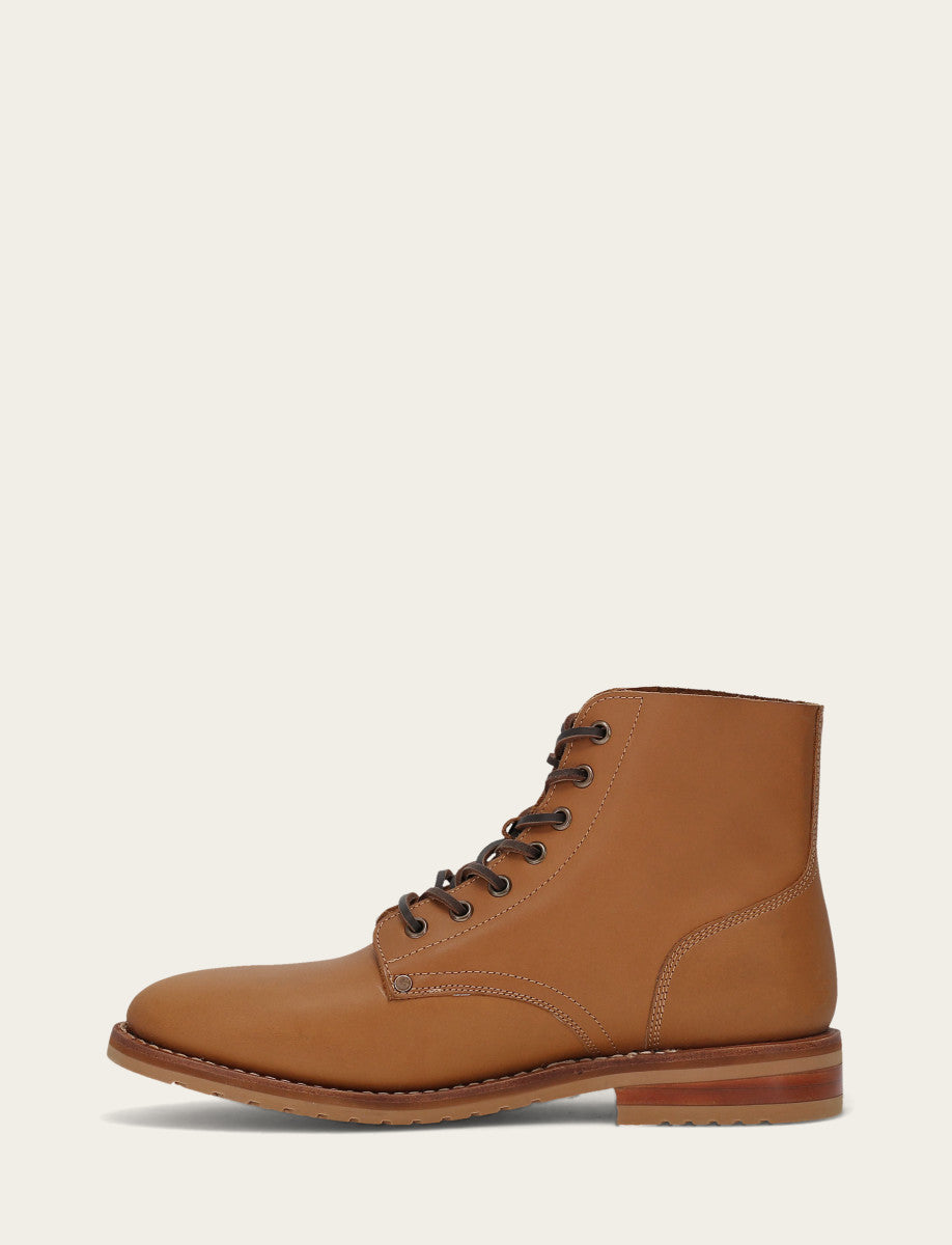 Barrett Lace Up - Golden Rod - Inside