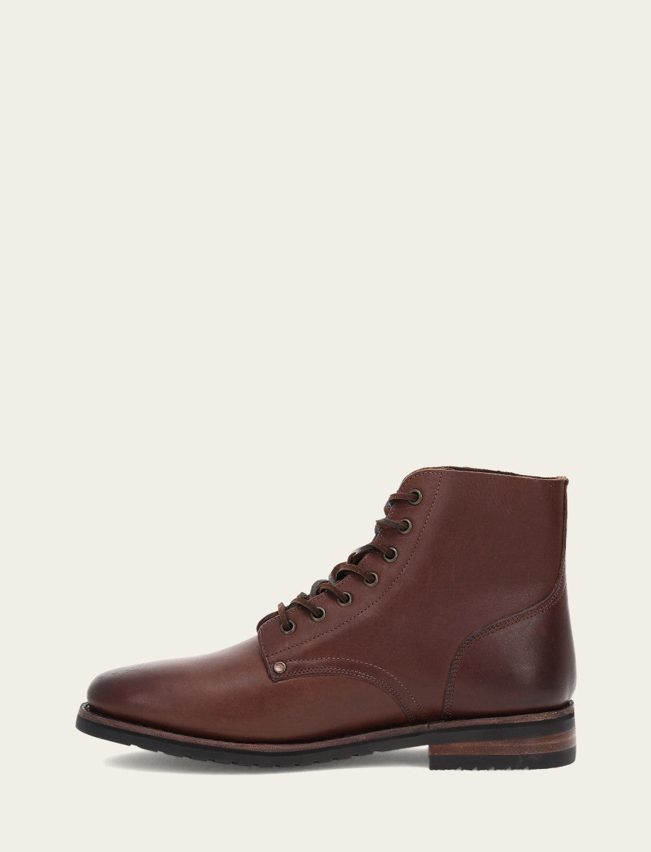 Barrett Lace Up - Cognac - Inside