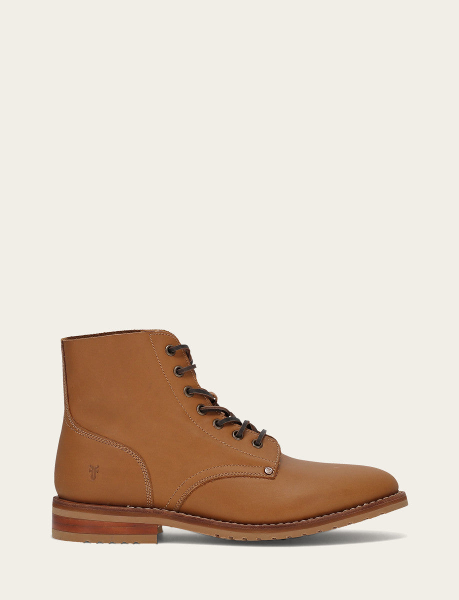 Barrett Lace Up - Golden Rod - Outside