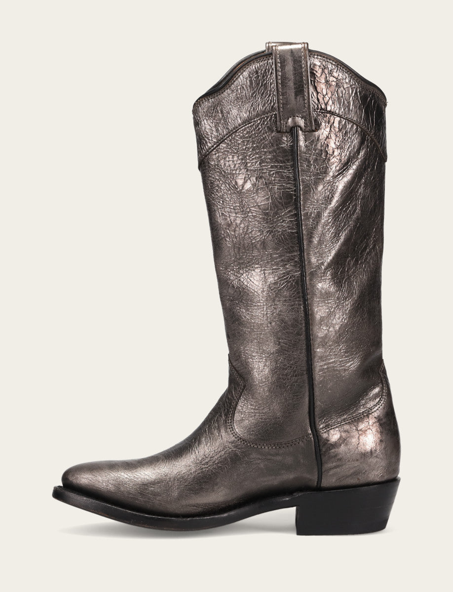 Billy Daisy Pull On - Dark Pewter - Inside