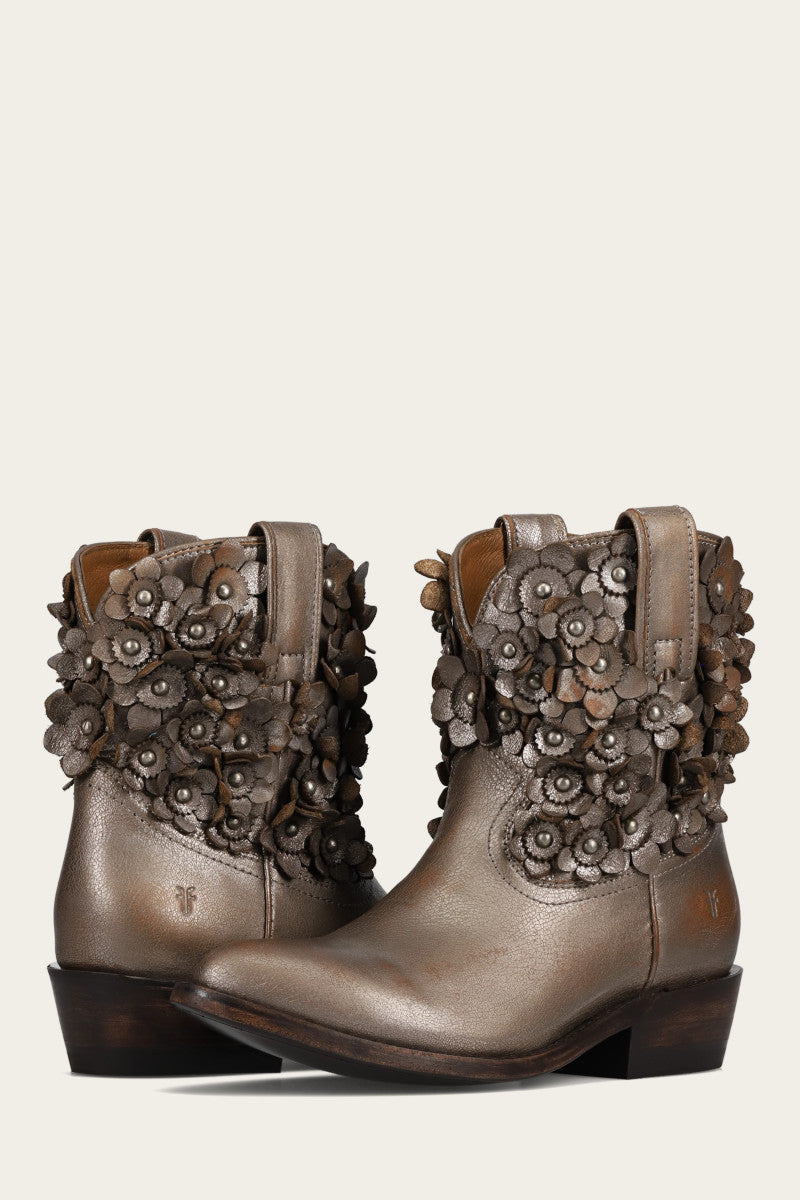 Billy Flower - Metallic Stone - Pair