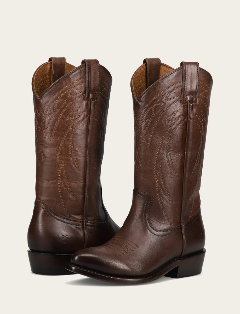 Billy Pull On Deco Stitch - Bourbon - Pair