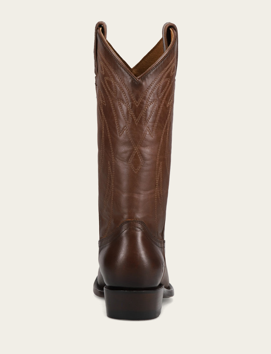 Billy Pull On Deco Stitch - Bourbon - Back