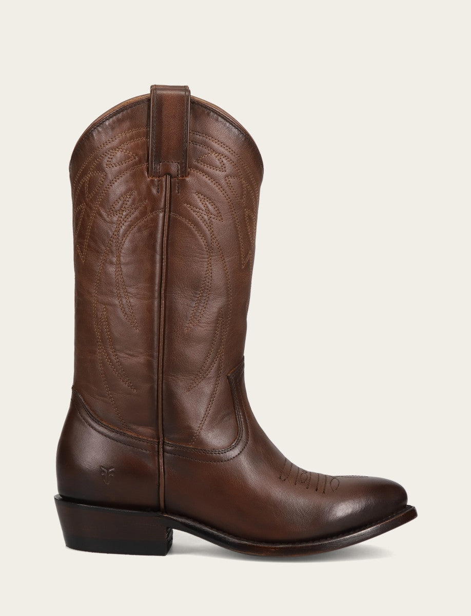 Billy Pull On Deco Stitch - Bourbon - Outside