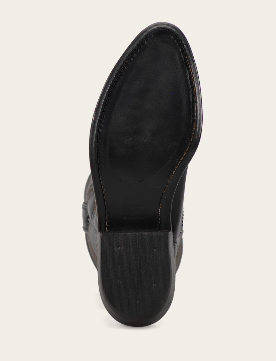 Billy Pull On Deco Stitch - Black - Sole