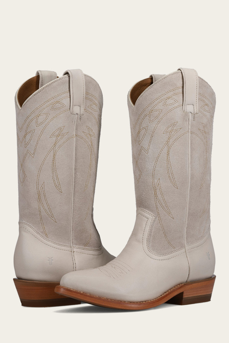 Billy Pull On Deco Stitch - Ivory - Pair