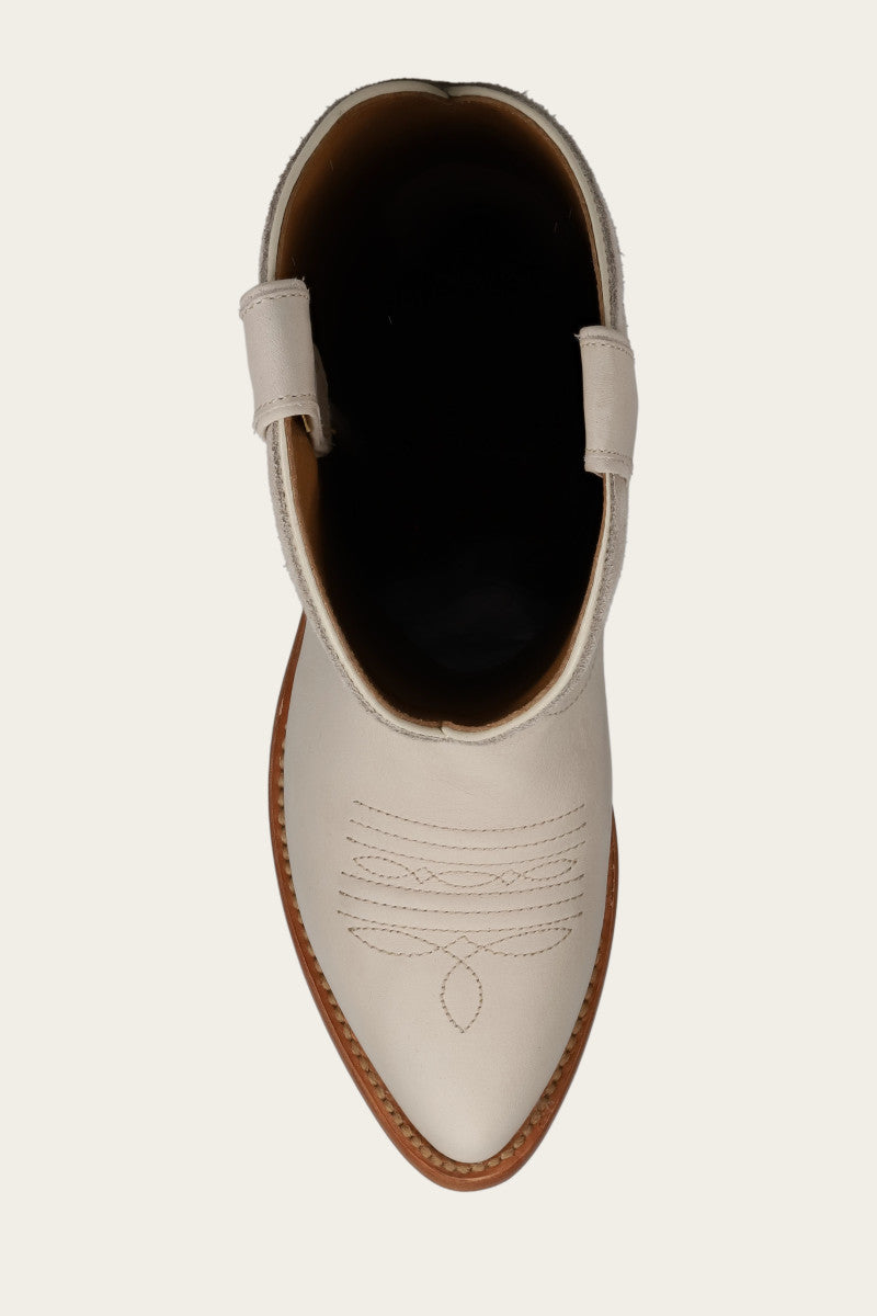 Billy Pull On Deco Stitch - Ivory - Top Down