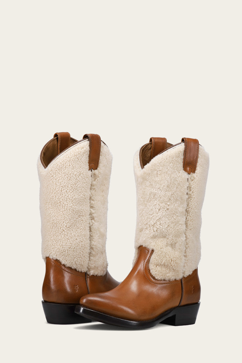 Billy Pull On Shearling - Caramel - Pair