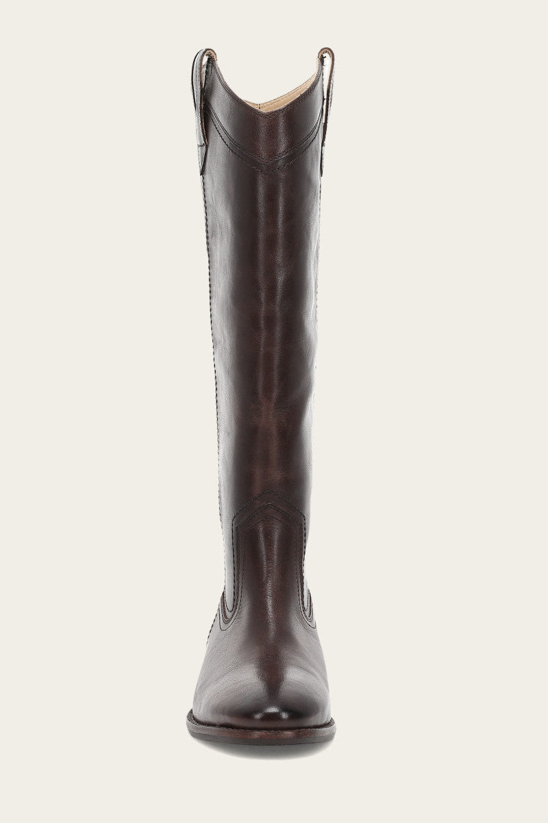 Blair Western Tall - Chocolate - Front