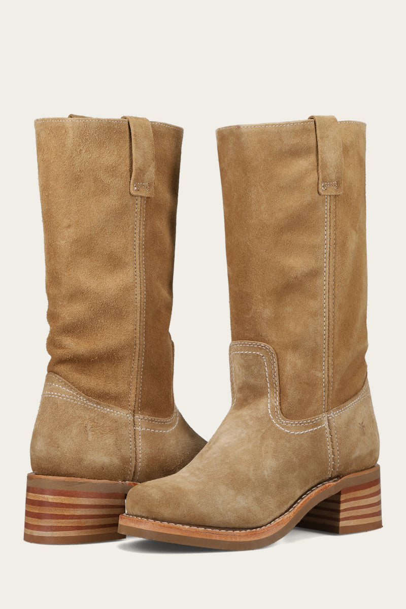 Campus 12R - Tan Buck - Pair