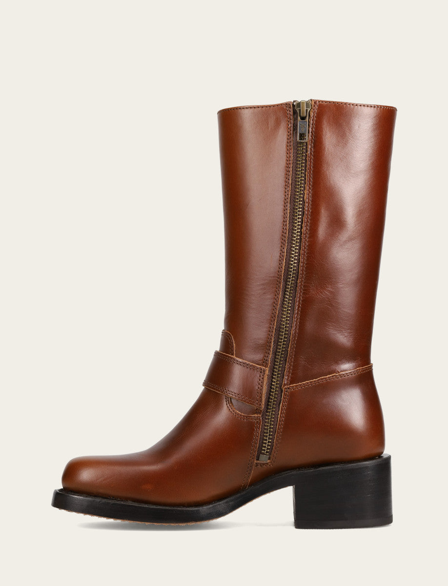 Campus Buckle - Saddle - Inside